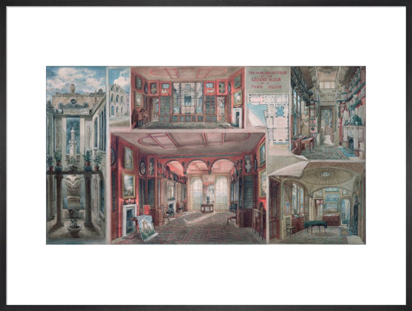 Composite view of Lincoln's Inn Fields