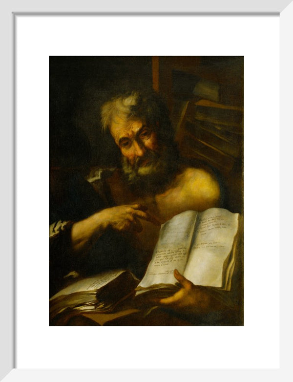 Study of a Man's Head: One of the Fathers