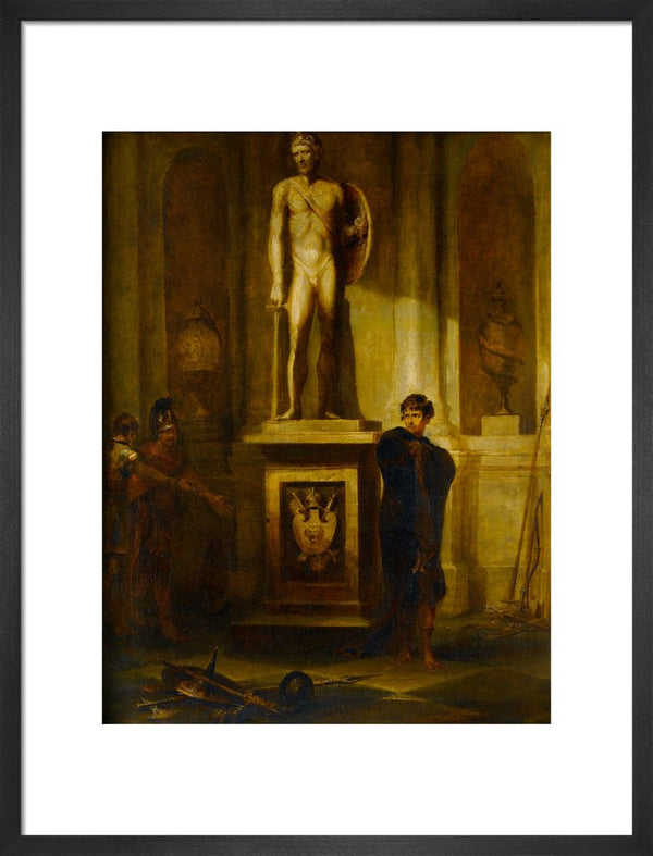 A Scene in Coriolanus, with a Portrait of the Late J. P. Kemble as Coriolanus