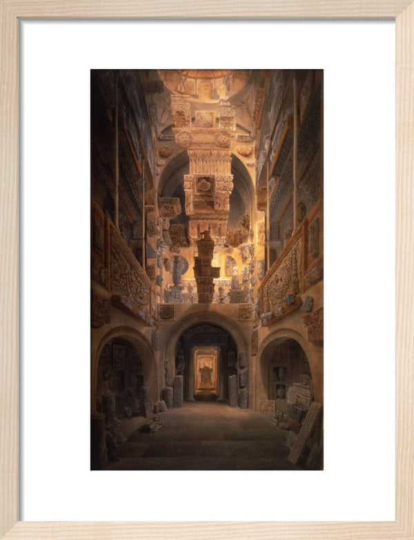 View of the Dome Area and Basement by J. M. Gandy