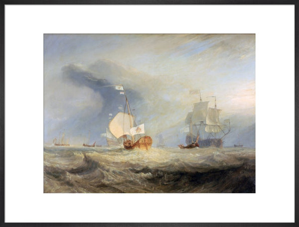 Admiral van Tromp's Barge by J. M. W Turner