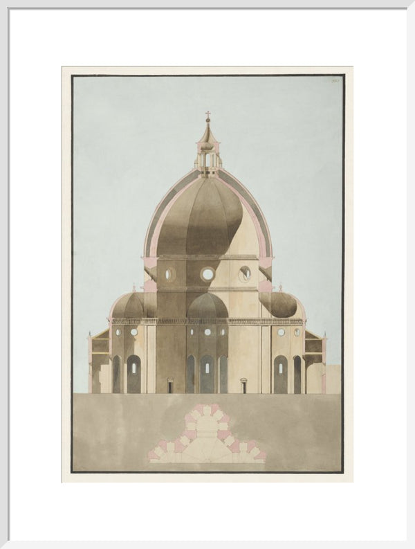 Dome Cross-Section, Florence Cathedral