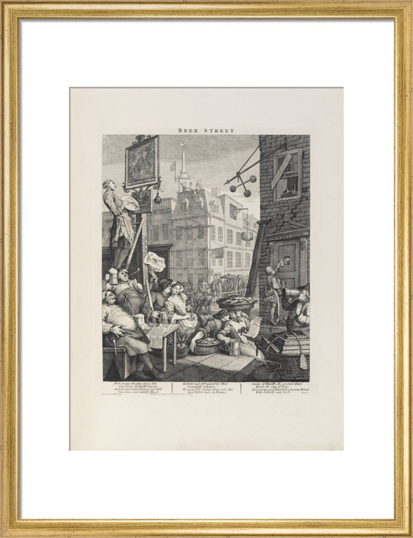 Beer Street by William Hogarth