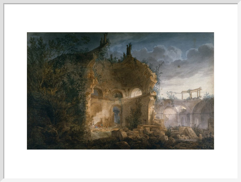 A Vision of the Bank of England in Ruins by J. M. Gandy