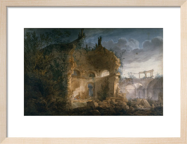 A Vision of the Bank of England in Ruins by J. M. Gandy