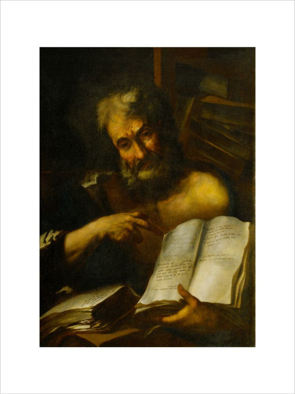 Study of a Man's Head: One of the Fathers