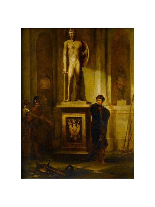 A Scene in Coriolanus, with a Portrait of the Late J. P. Kemble as Coriolanus