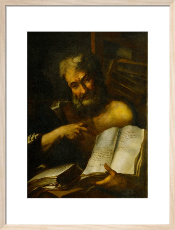 Study of a Man's Head: One of the Fathers