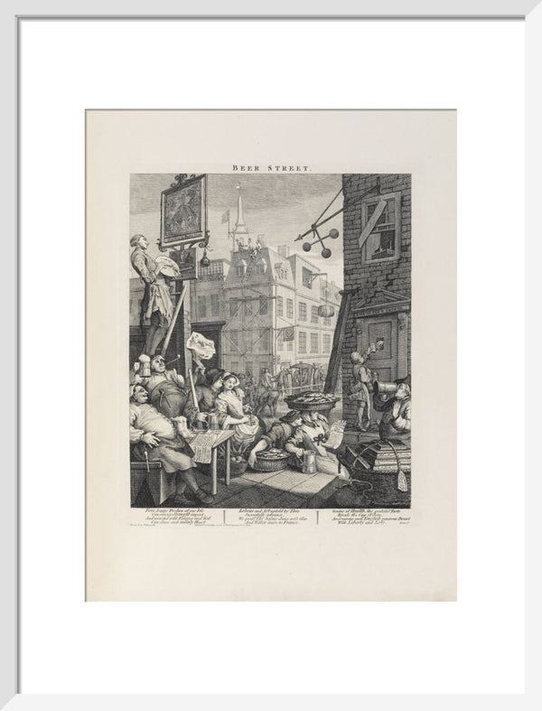 Beer Street by William Hogarth