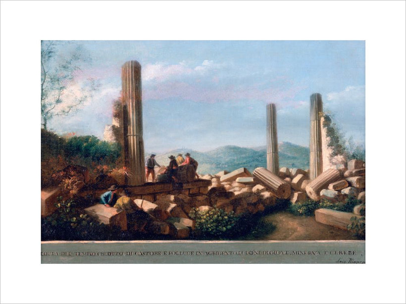 View of the Remains of the Temple (supposed to be of Castor and Pollux) in Agrigentum (5 of 6)