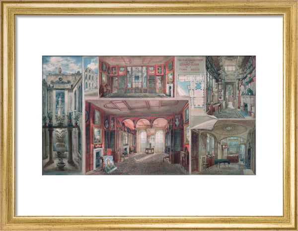 Composite view of Lincoln's Inn Fields