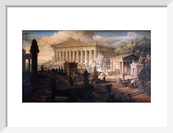 Architectural Composition : A restoration of the Temple of Ceres and other ancient buildings at Eleusis