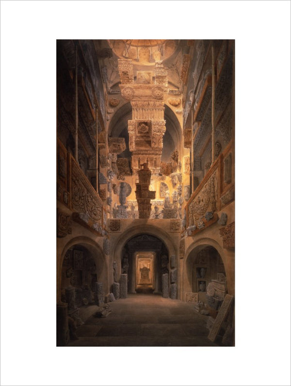 View of the Dome Area and Basement by J. M. Gandy