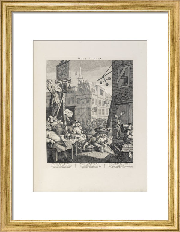 Beer Street by William Hogarth