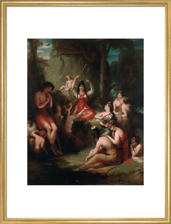 Comus Listening to the Incantations of Circe