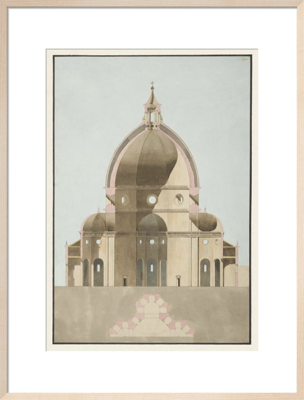 Dome Cross-Section, Florence Cathedral