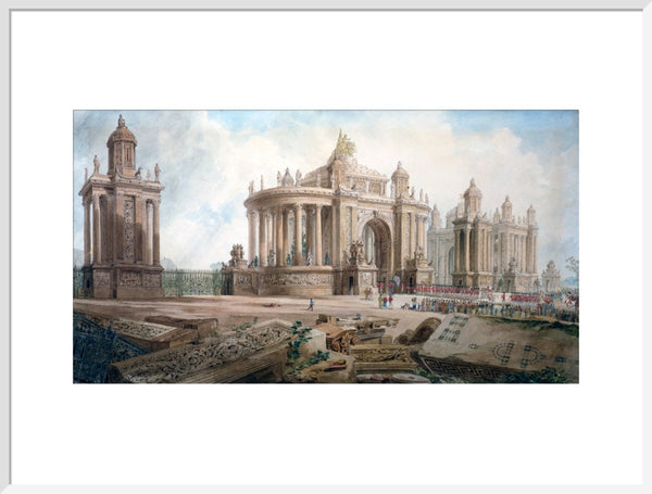Design (by John Soane) for an Entrance to London