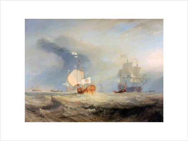 Admiral von Tromp's Barge at the Entrance of the Texel, 1645