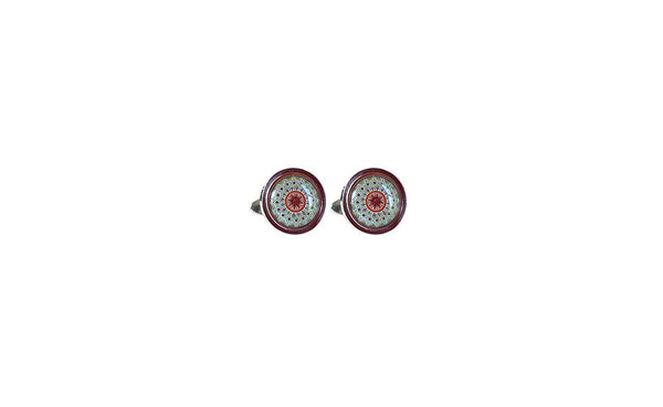 Adam Burnt Orange Cufflinks