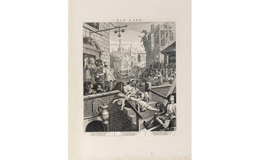 Gin Lane by William Hogarth