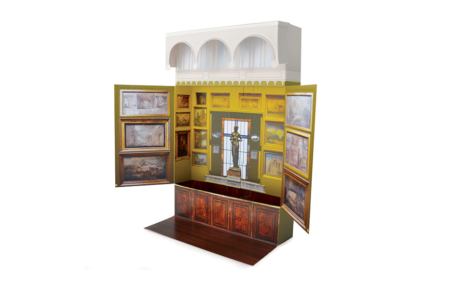 Soane Museum Picture Room Pop Up Card