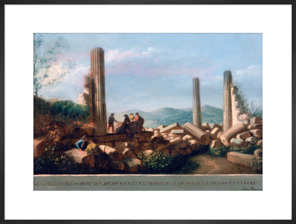 View of the Remains of the Temple (supposed to be of Castor and Pollux) in Agrigentum (5 of 6)