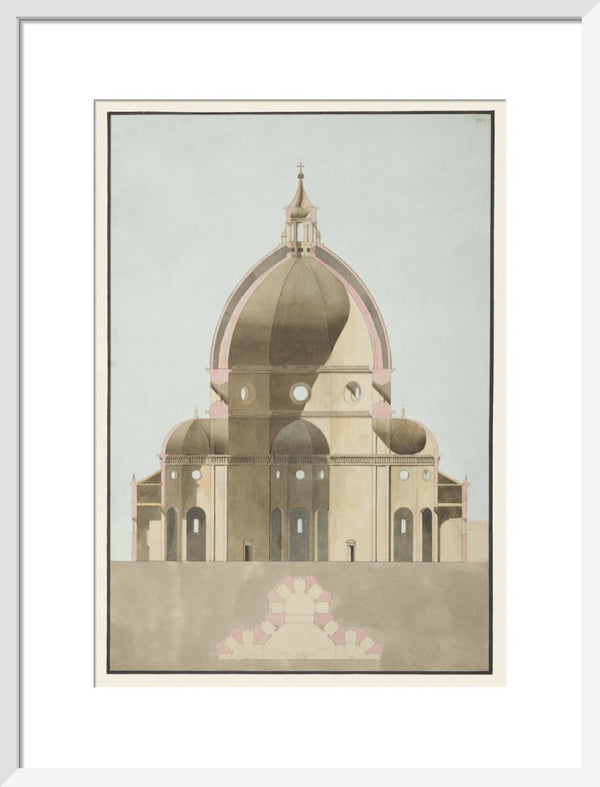 Dome Cross-Section, Florence Cathedral