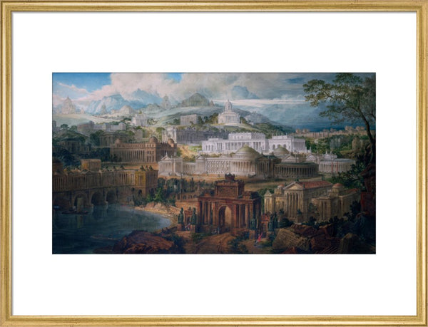 Architectural Visions of Early Fancy by J. M. Gandy