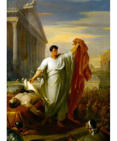 Marc Antony Reading the Will of Caesar