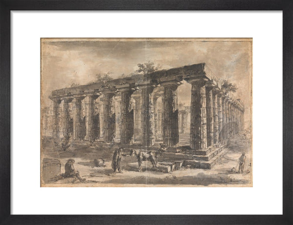 Paestum, Italy Exterior of the Basilica