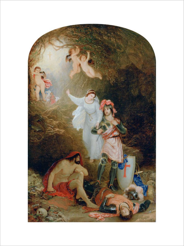 The Cave of Despair (from Edmund Spenser's 'The Faerie Queene', Book 1, Canto 9, Lines 8-35)