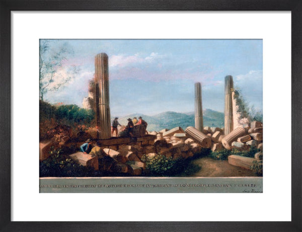 View of the Remains of the Temple (supposed to be of Castor and Pollux) in Agrigentum (5 of 6)