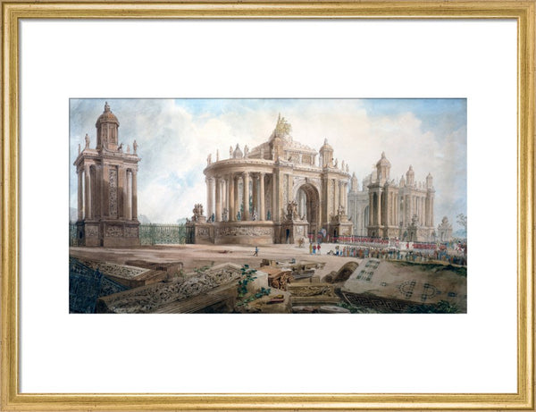 Design (by John Soane) for an Entrance to London