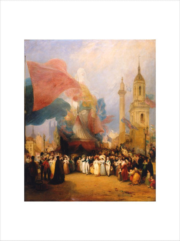 The Royal Procession at the Opening of the New London Bridge, 1 August 1831