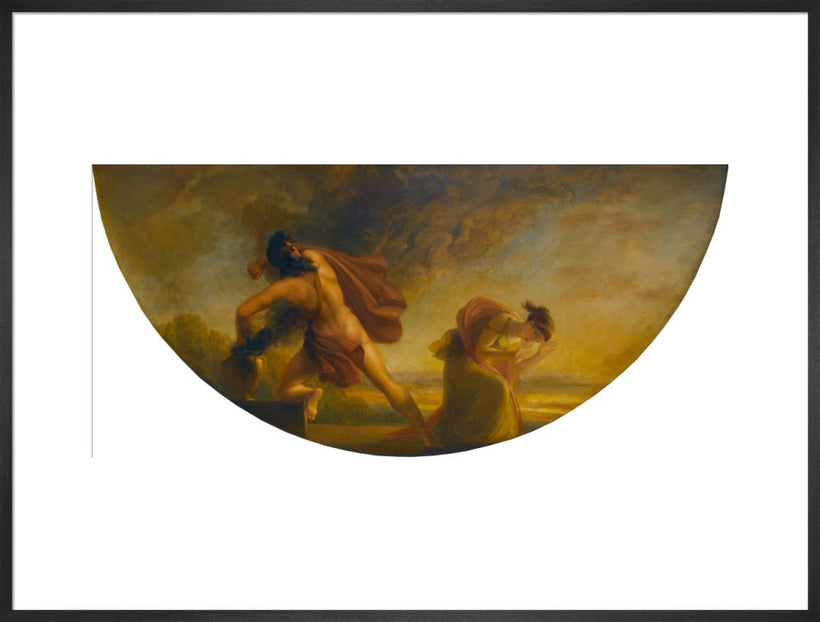 The Opening of Pandora's Vase (Library-Dining Room ceiling painting, 6 of 6)