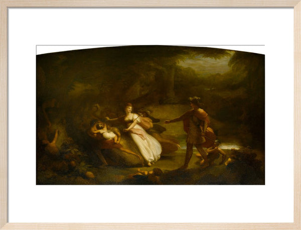 The Contention of Oberon and Titania for the Indian Boy from William Shakespeare's 'A Midsummer Night's Dream' Act II