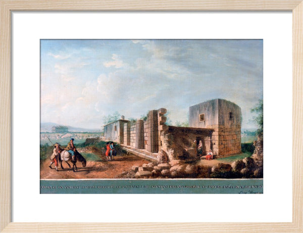 View of the Remains of the Temple (supposed to be of Esculapius) at Agrigentum (4 of 6)