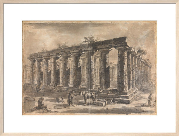 Paestum, Italy Exterior of the Basilica