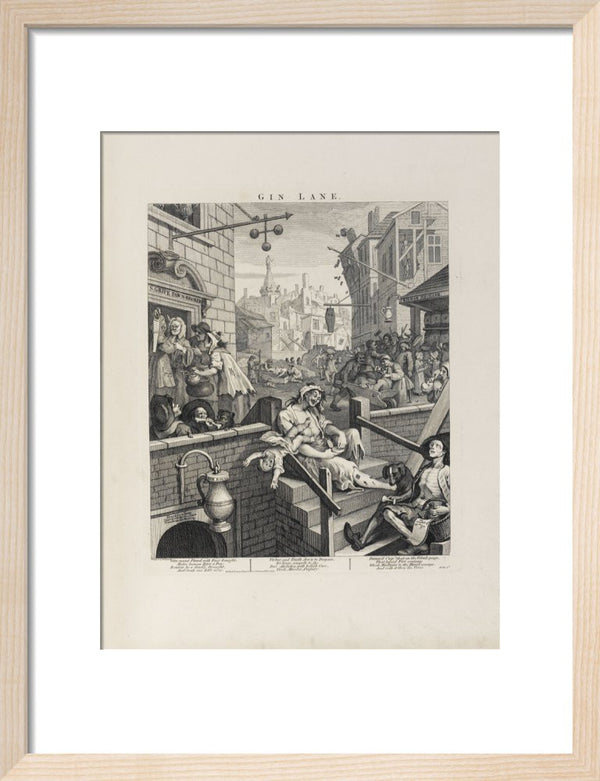 Gin Lane by William Hogarth