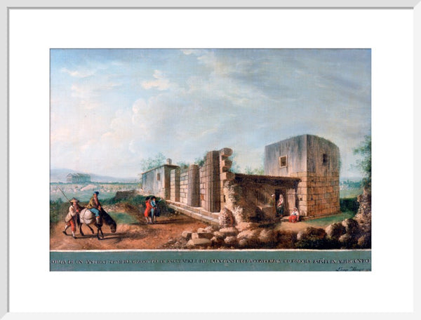 View of the Remains of the Temple (supposed to be of Esculapius) at Agrigentum (4 of 6)