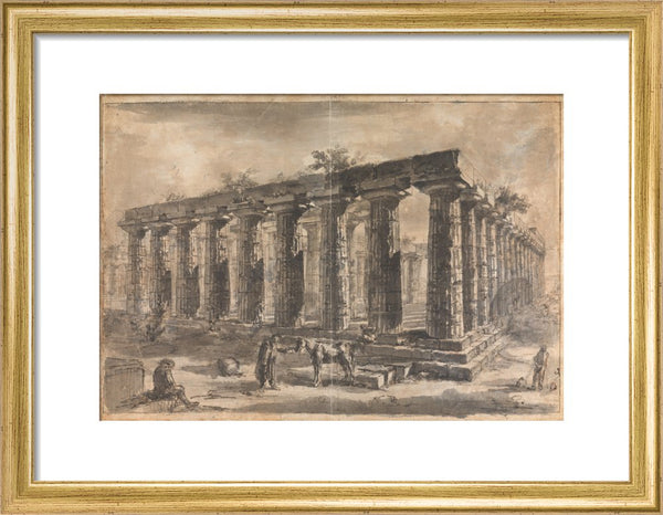 Paestum, Italy Exterior of the Basilica