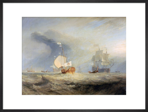 Admiral van Tromp's Barge by J. M. W Turner