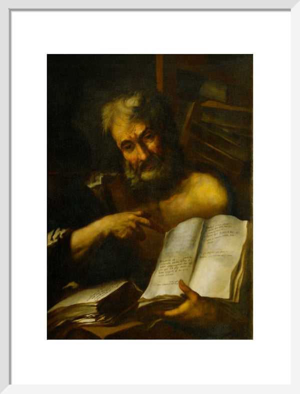 Study of a Man's Head: One of the Fathers