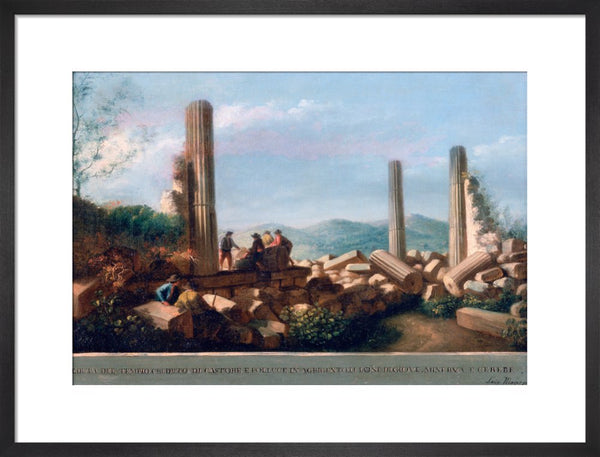 View of the Remains of the Temple (supposed to be of Castor and Pollux) in Agrigentum (5 of 6)