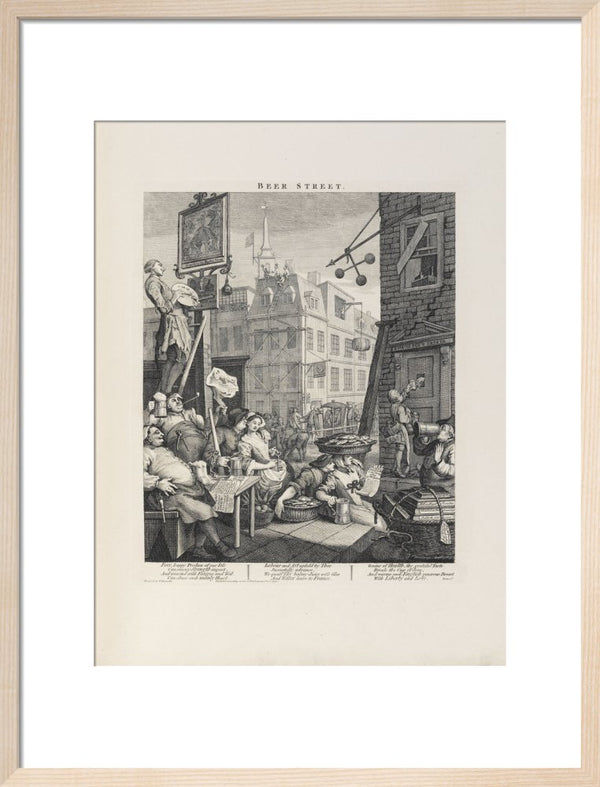 Beer Street by William Hogarth