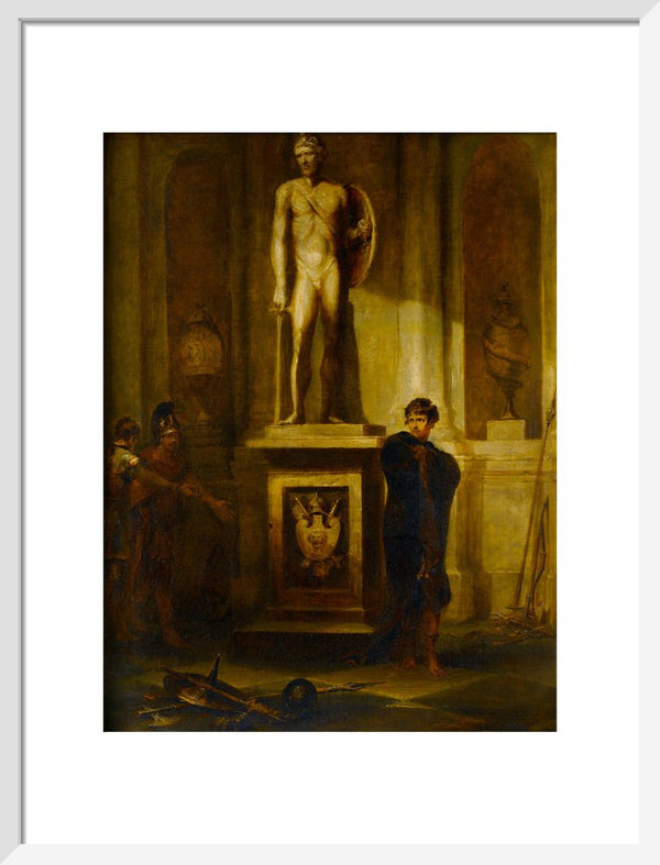 A Scene in Coriolanus, with a Portrait of the Late J. P. Kemble as Coriolanus