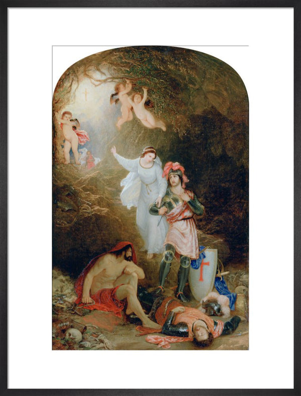 The Cave of Despair (from Edmund Spenser's 'The Faerie Queene', Book 1, Canto 9, Lines 8-35)