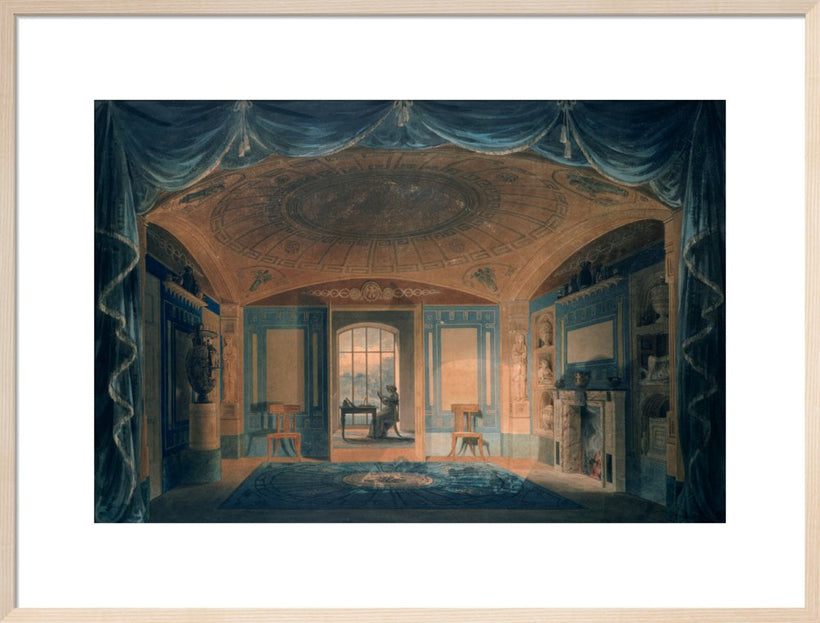 Design Perspective for the Interior Decoration of the Breakfast Room, Pitzhanger Manor.
