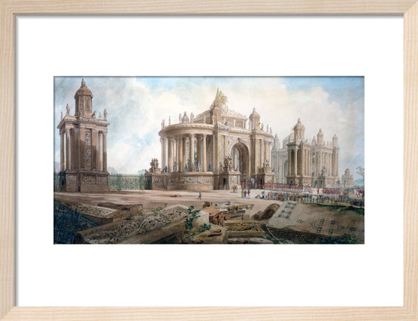 Design (by John Soane) for an Entrance to London