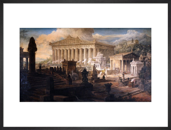 Architectural Composition : A restoration of the Temple of Ceres and other ancient buildings at Eleusis